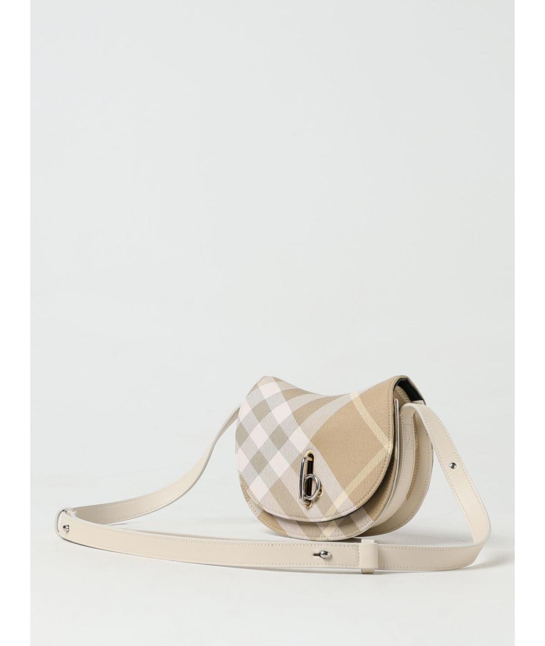 BURBERRY Бежевая сумка через плечо, фото 4
