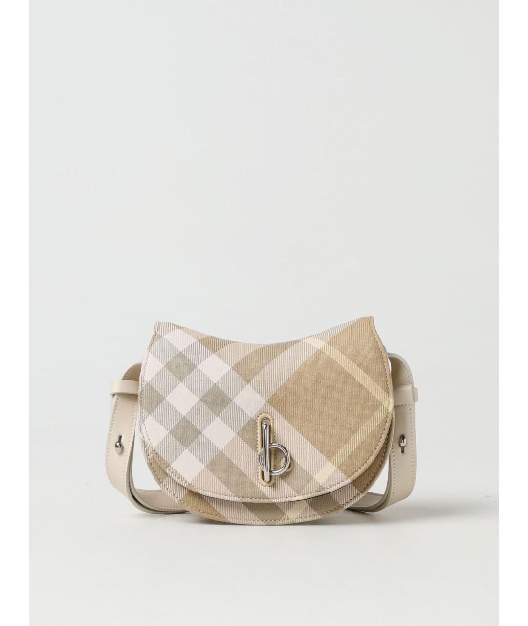 BURBERRY Бежевая сумка через плечо, фото 7