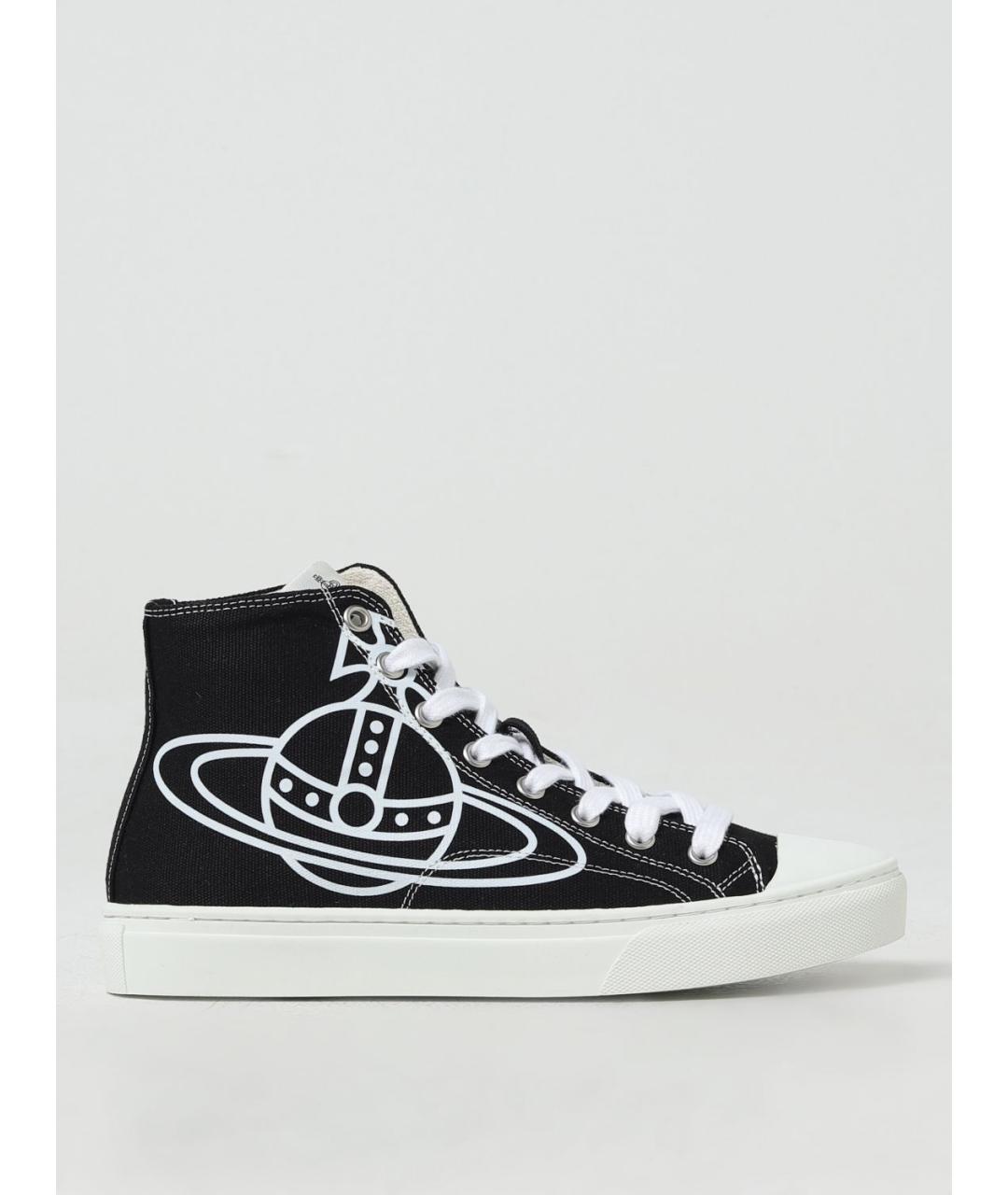 VIVIENNE WESTWOOD Черные кеды, фото 4