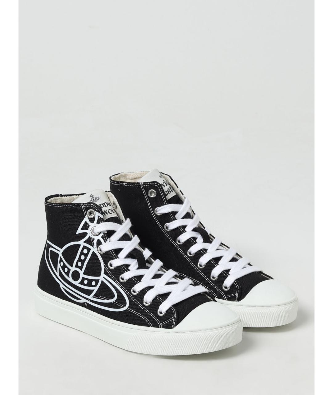 VIVIENNE WESTWOOD Черные кеды, фото 2
