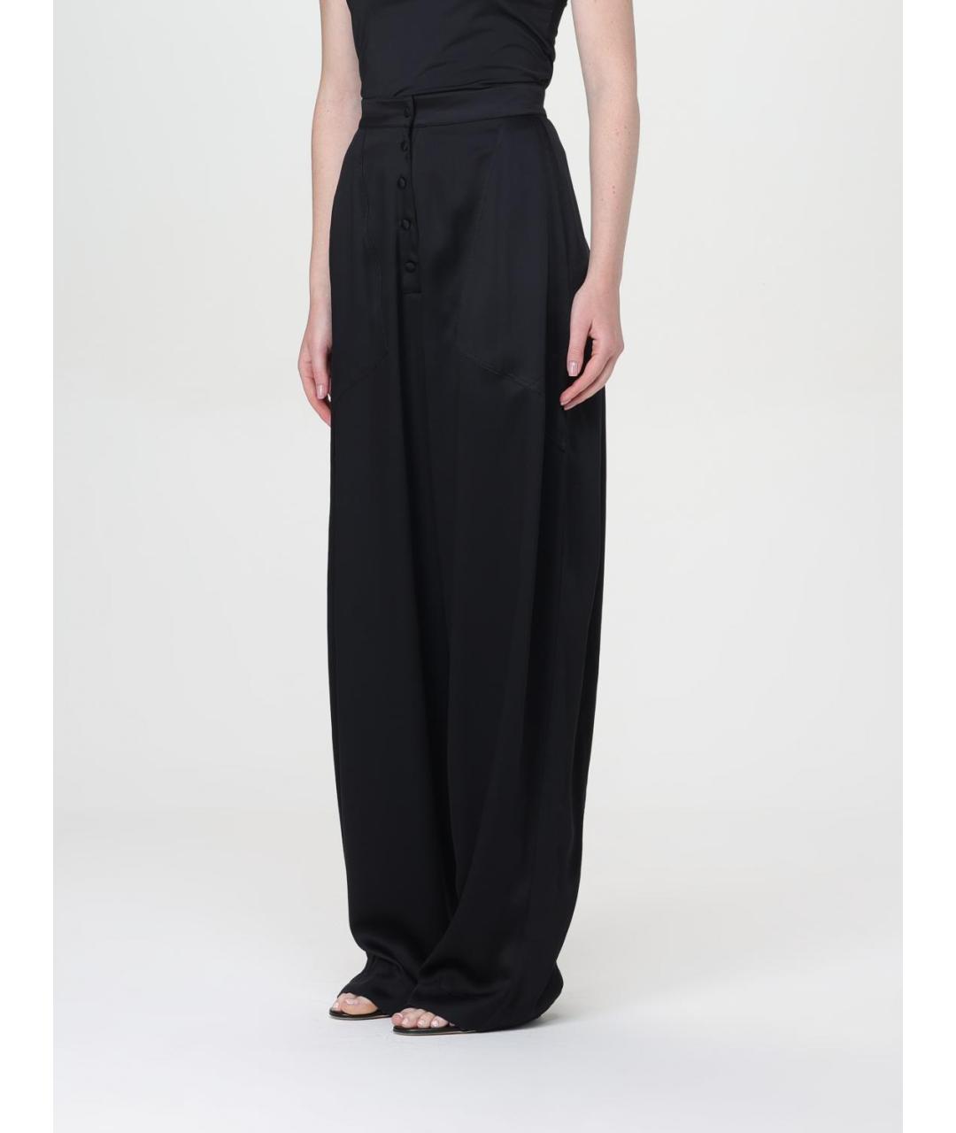 STELLA MCCARTNEY Черные прямые брюки, фото 3