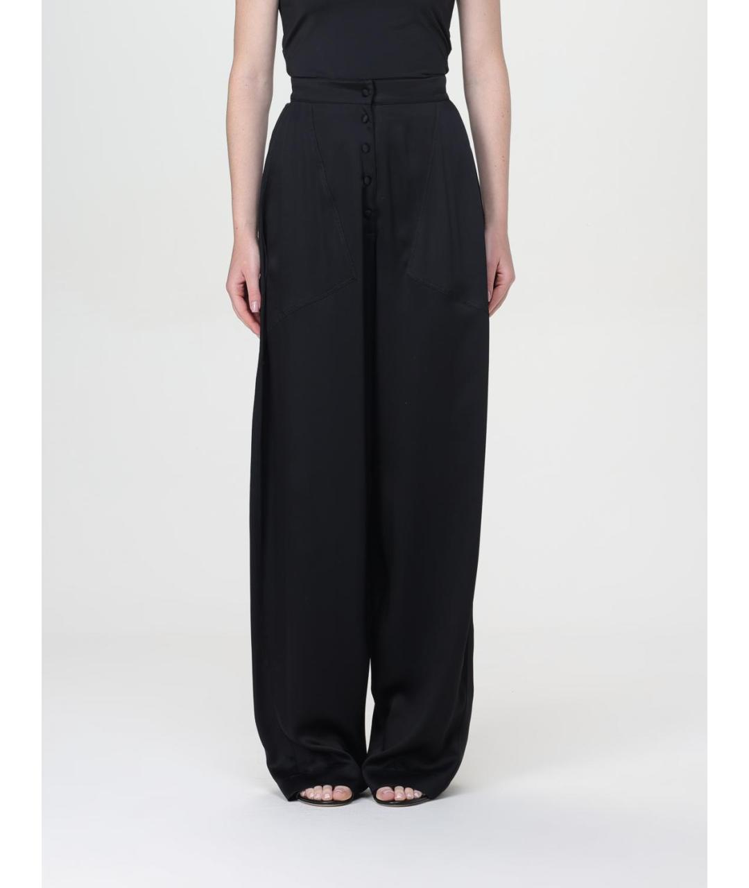 STELLA MCCARTNEY Черные прямые брюки, фото 5