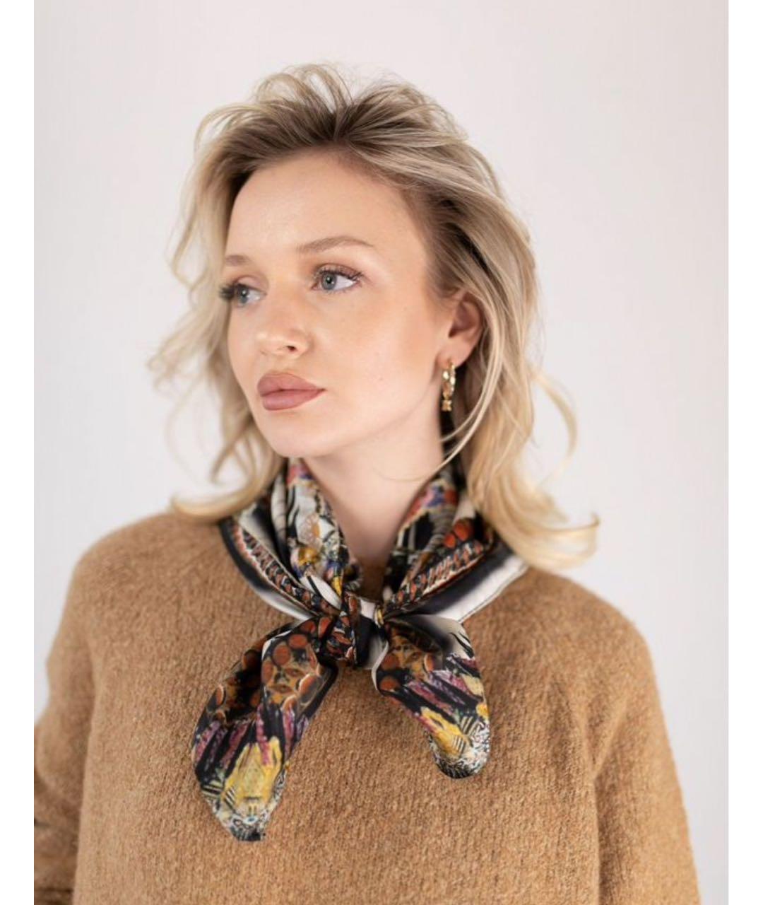 ETRO Мульти шелковый платок, фото 6