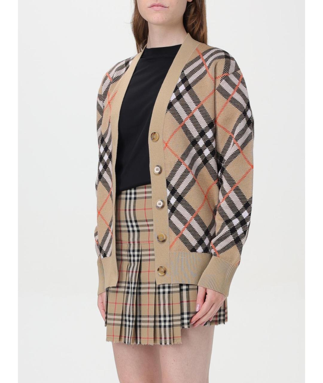 BURBERRY Бежевый кардиган, фото 5