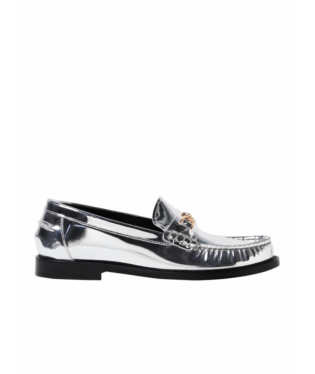 VERSACE Серебряные лоферы, фото 1