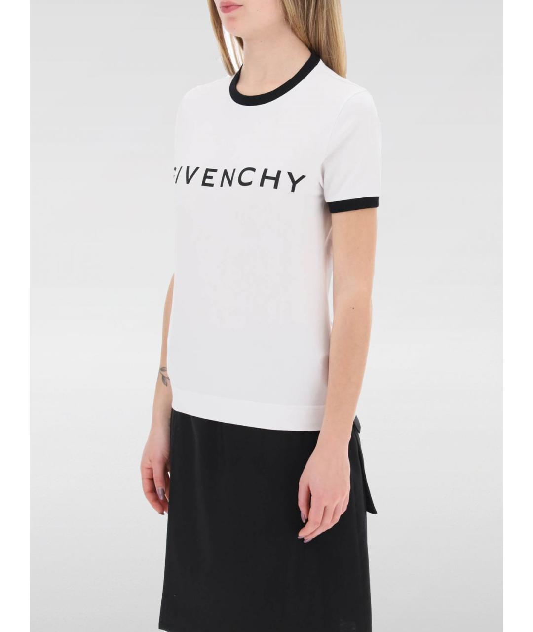 GIVENCHY Белая футболка, фото 4