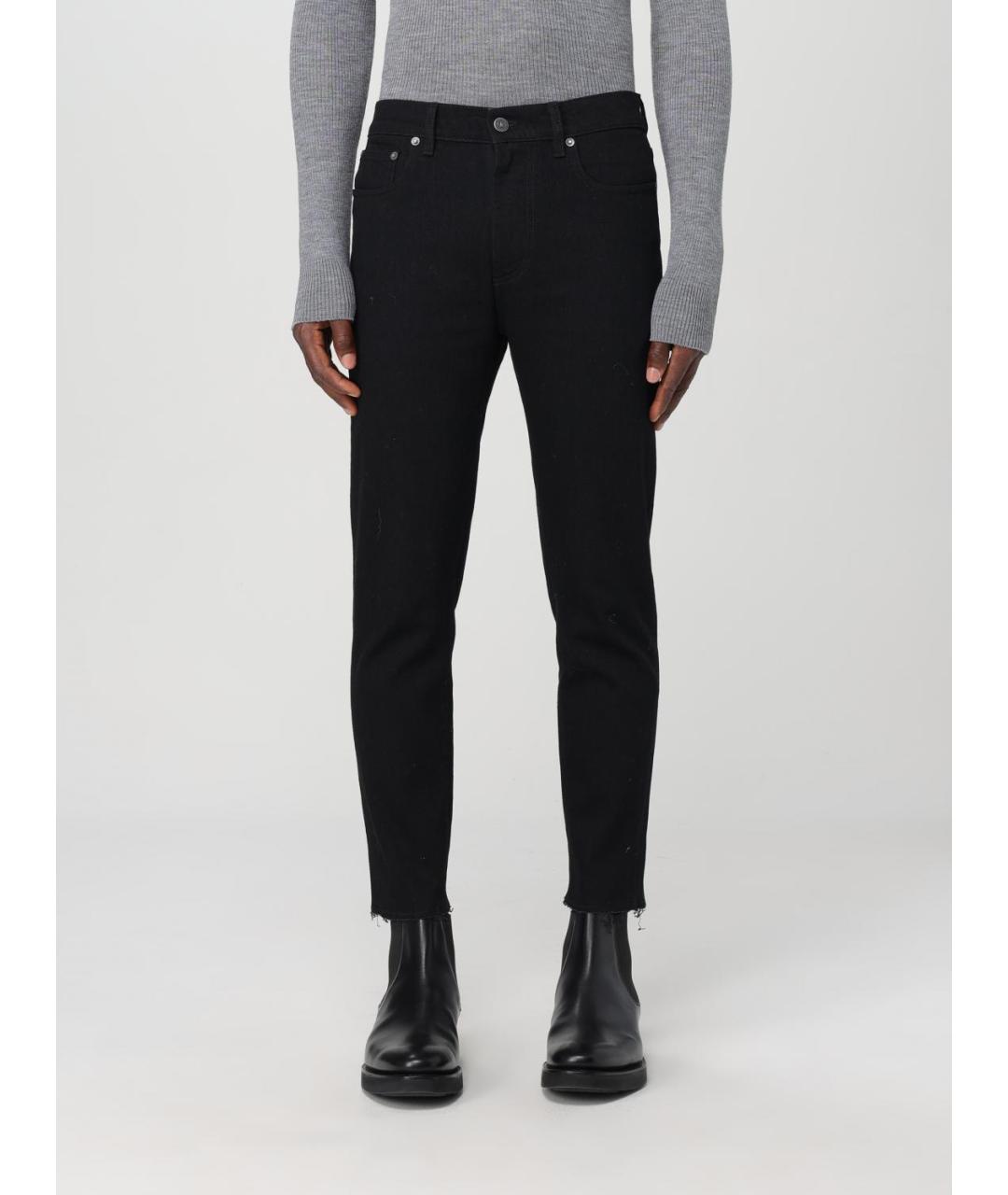 GOLDEN GOOSE DELUXE BRAND Черные джинсы скинни, фото 2
