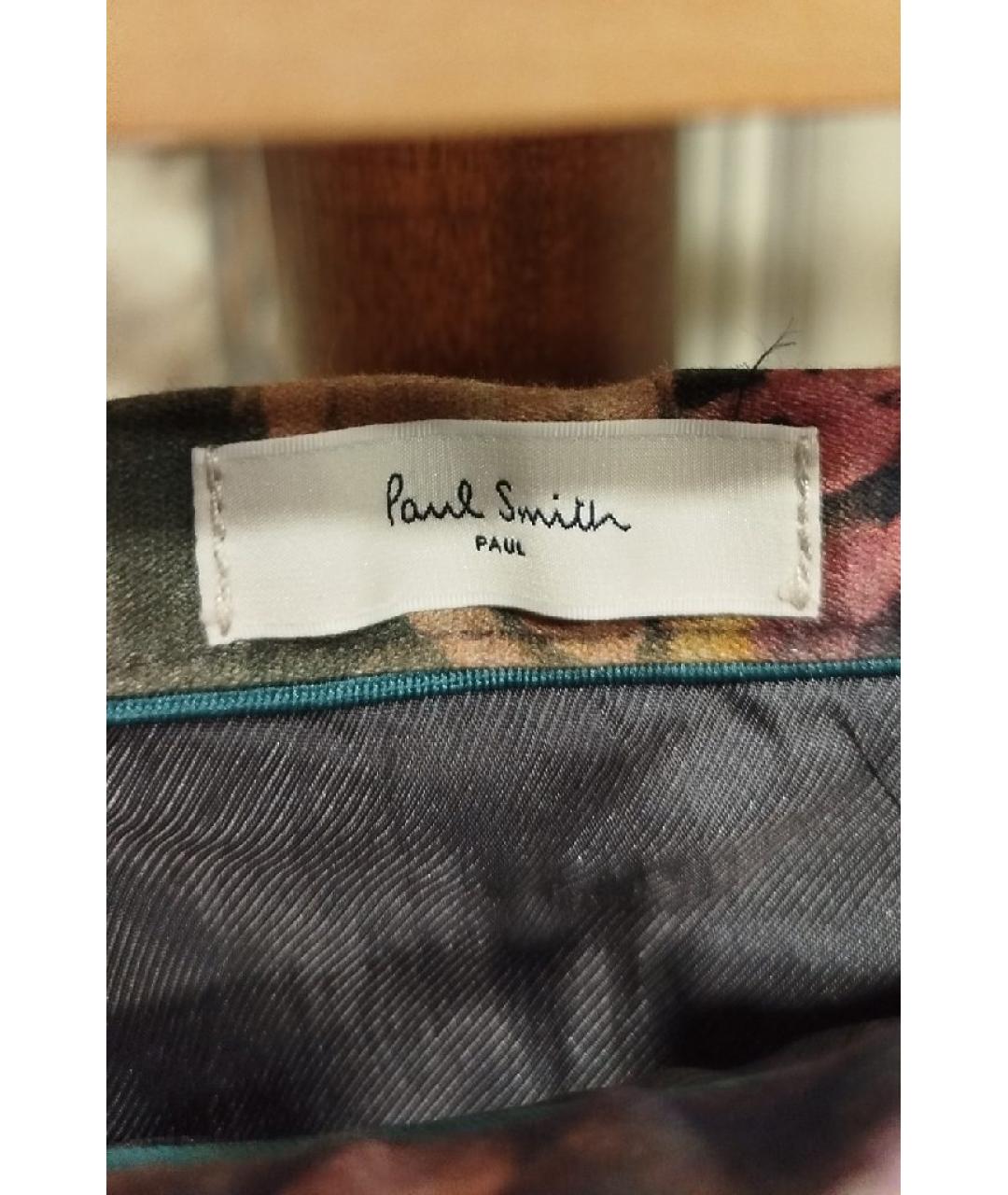 PAUL SMITH Хлопковая юбка мини, фото 3