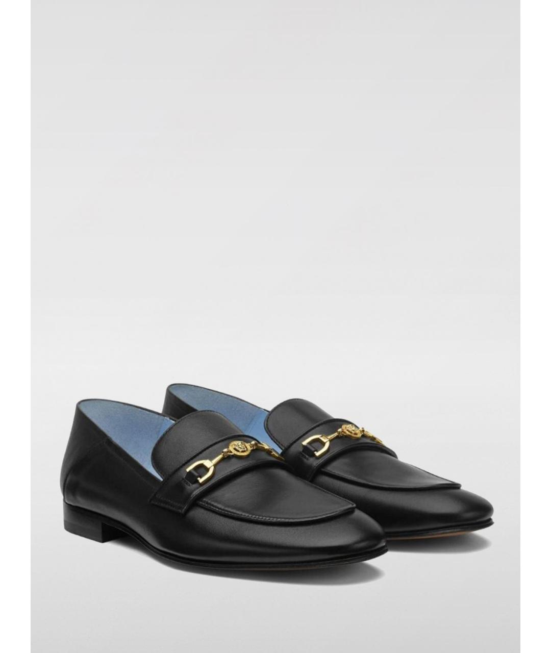 VERSACE Черные лоферы, фото 2