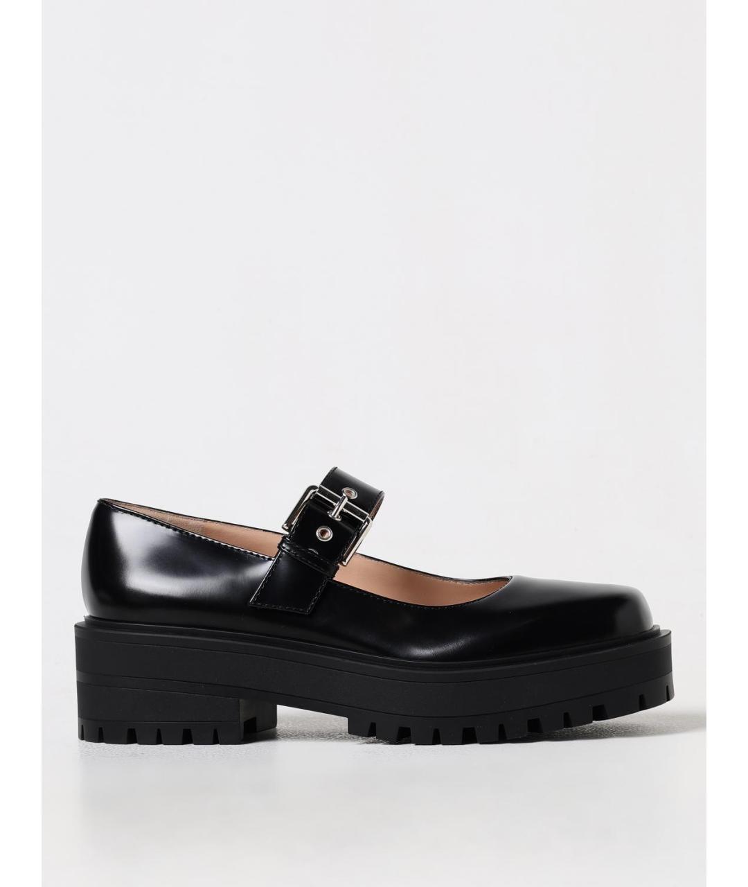 GIANVITO ROSSI Черные лоферы, фото 5