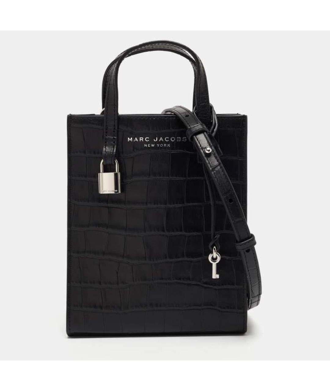 MARC JACOBS Черная сумка тоут, фото 4