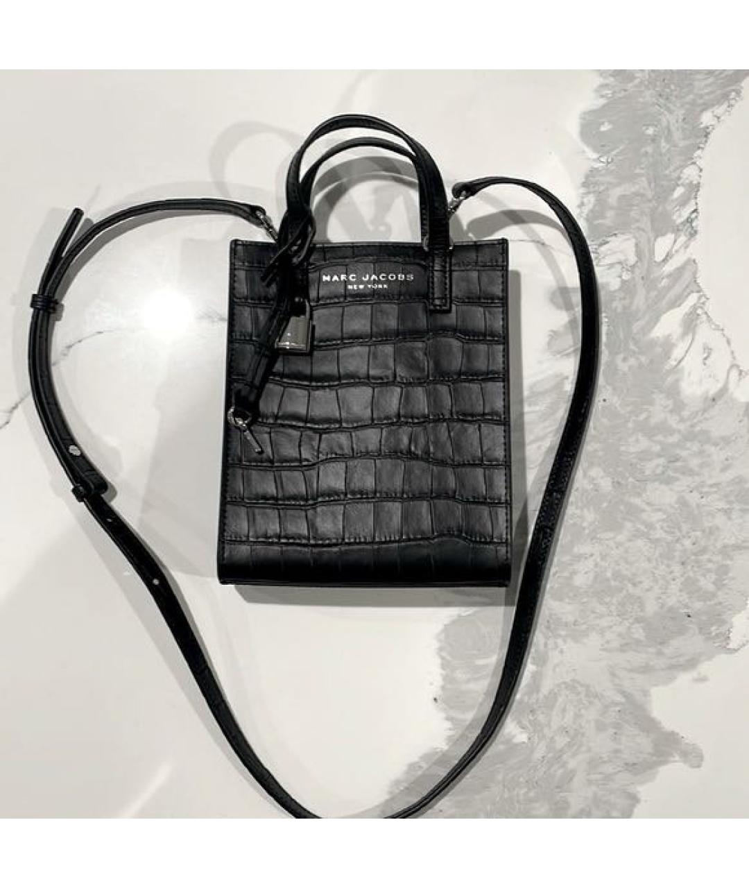 MARC JACOBS Черная сумка тоут, фото 3