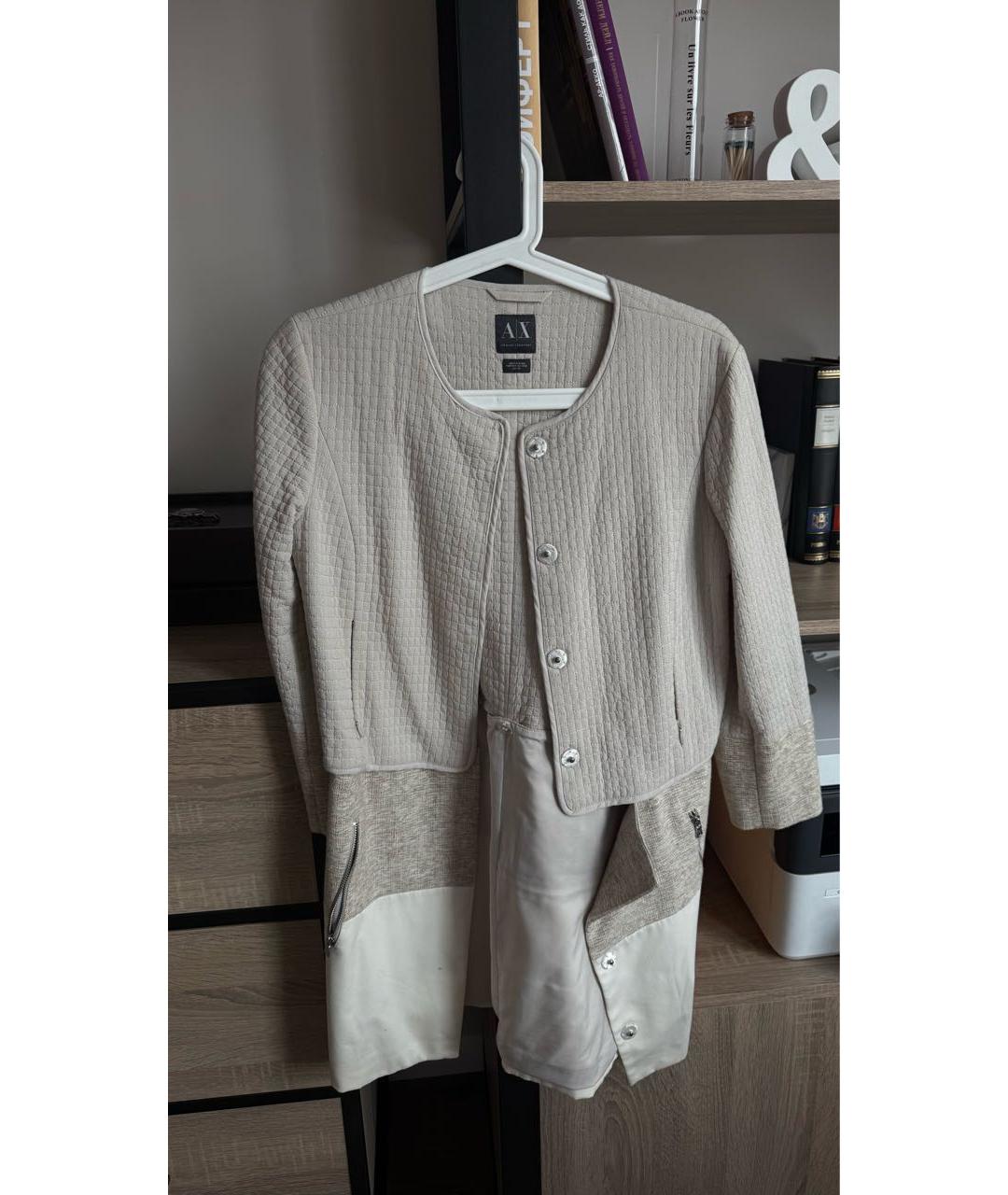 ARMANI EXCHANGE Бежевая куртка, фото 7