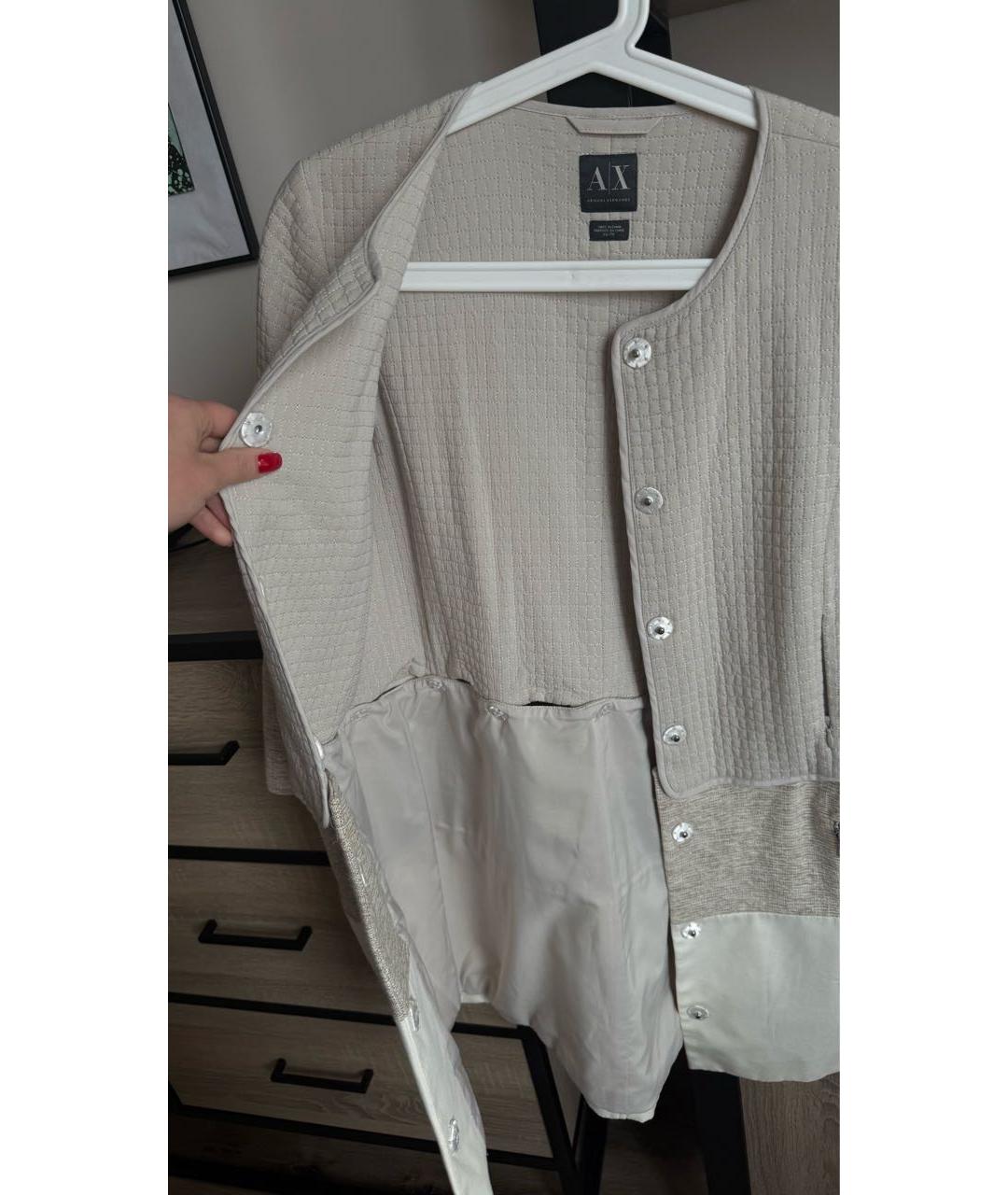 ARMANI EXCHANGE Бежевая куртка, фото 6