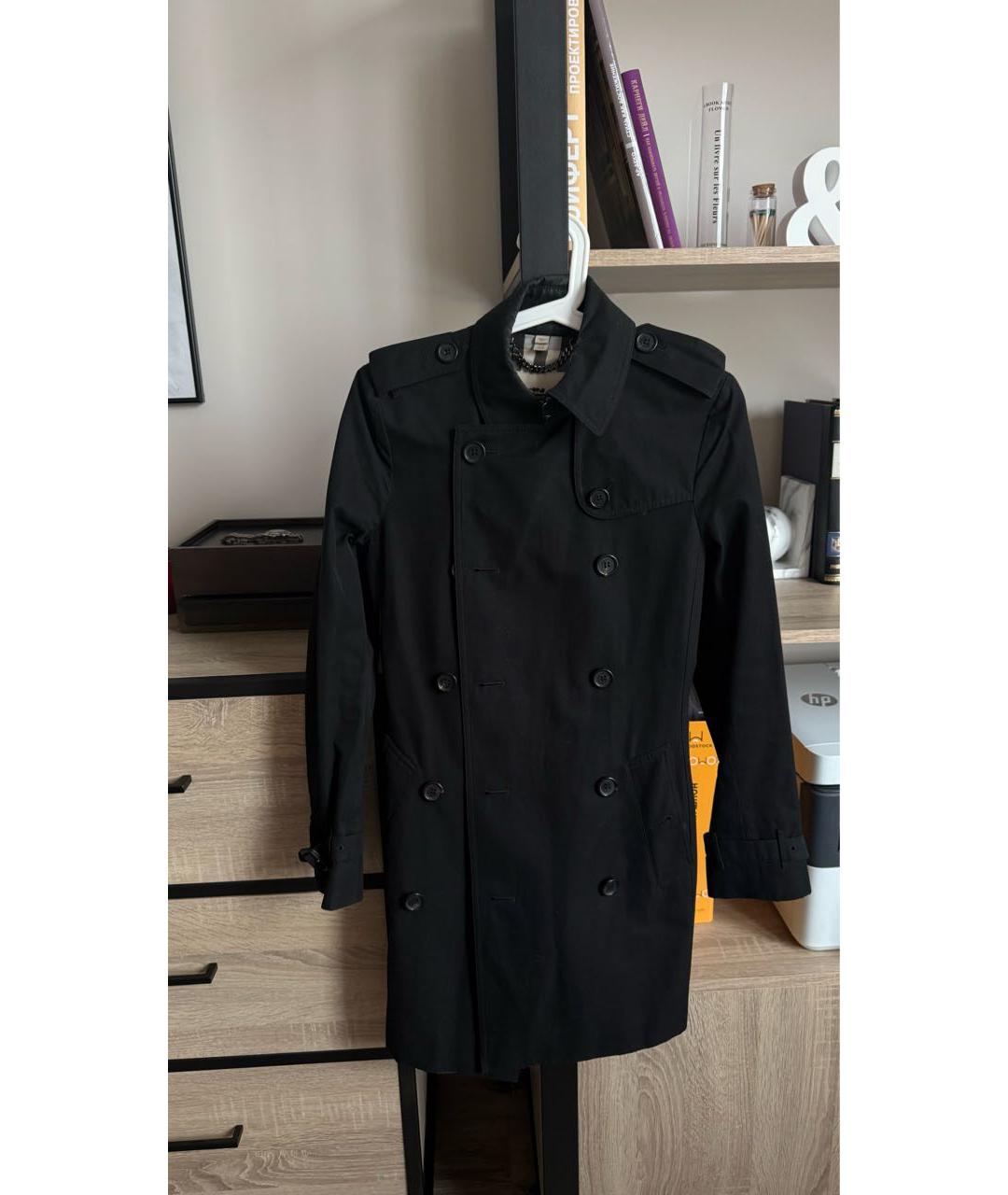 BURBERRY Черный тренч/плащ, фото 7