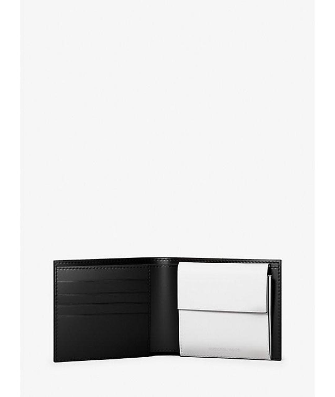 MICHAEL KORS Черный кожаный кошелек, фото 2
