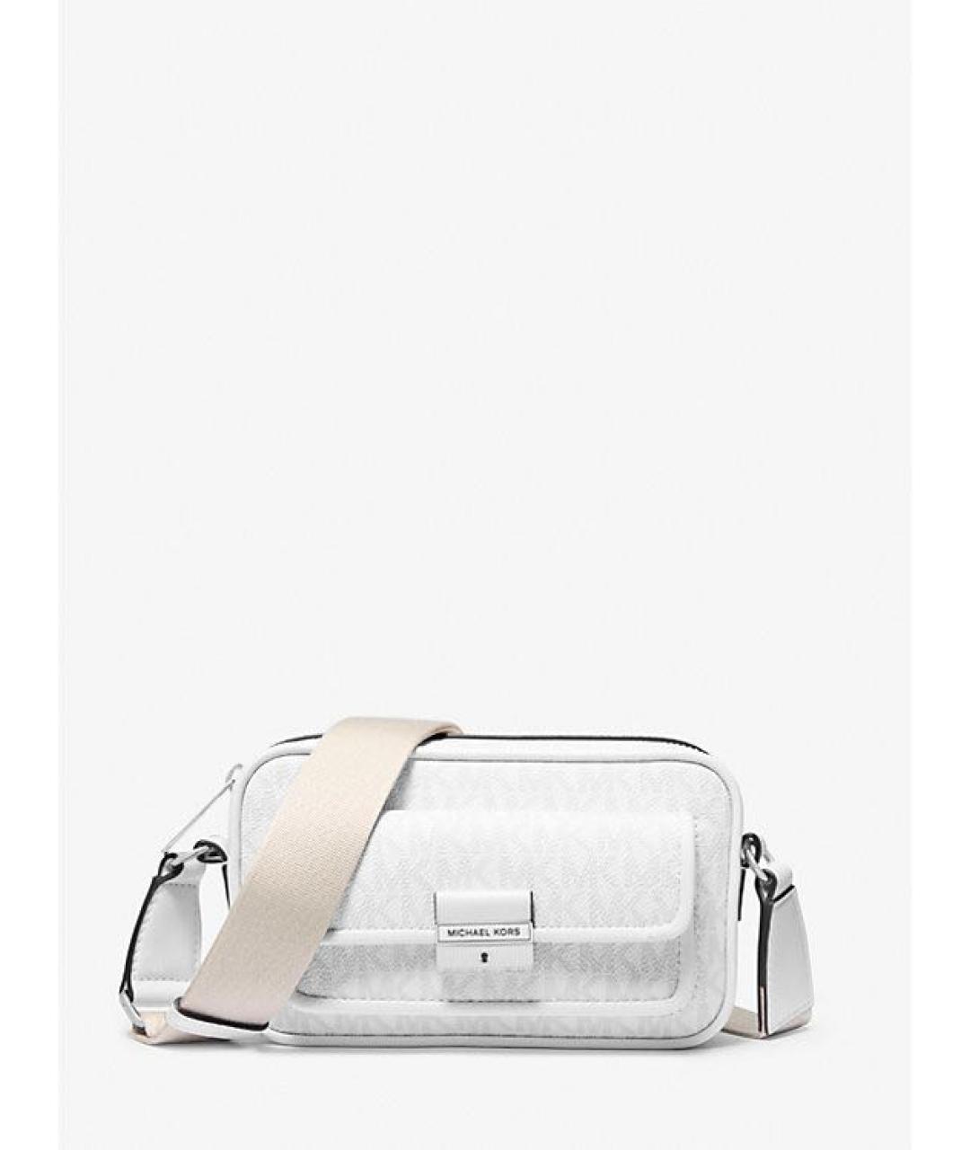 MICHAEL KORS Белая сумка через плечо, фото 3