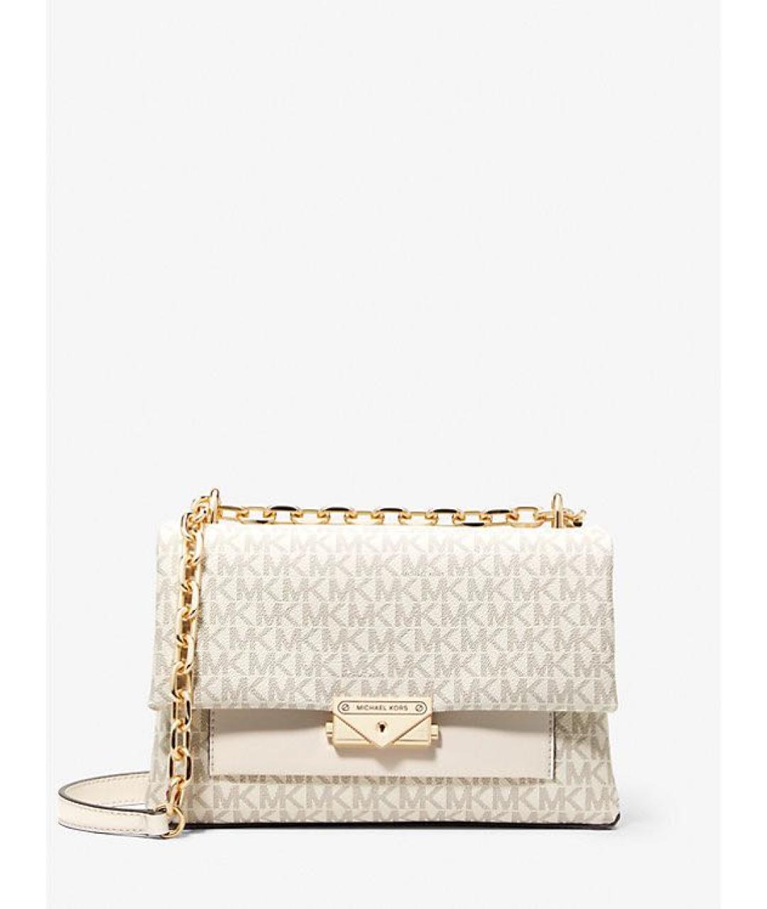 MICHAEL KORS Бежевая сумка через плечо, фото 3