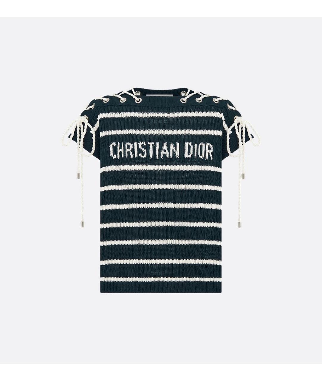 CHRISTIAN DIOR Черный хлопковый джемпер / свитер, фото 5
