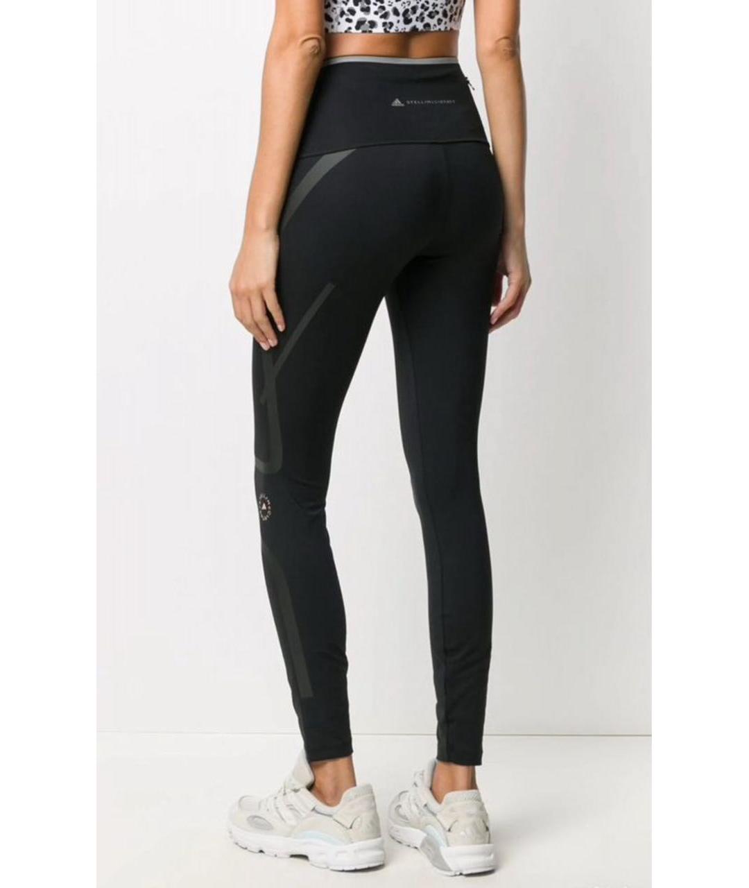 ADIDAS BY STELLA MCCARTNEY Черные леггинсы и велосипедки, фото 4