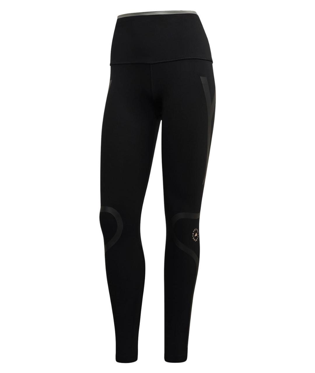 ADIDAS BY STELLA MCCARTNEY Черные леггинсы и велосипедки, фото 1