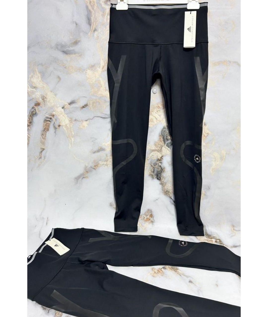 ADIDAS BY STELLA MCCARTNEY Черные леггинсы и велосипедки, фото 6