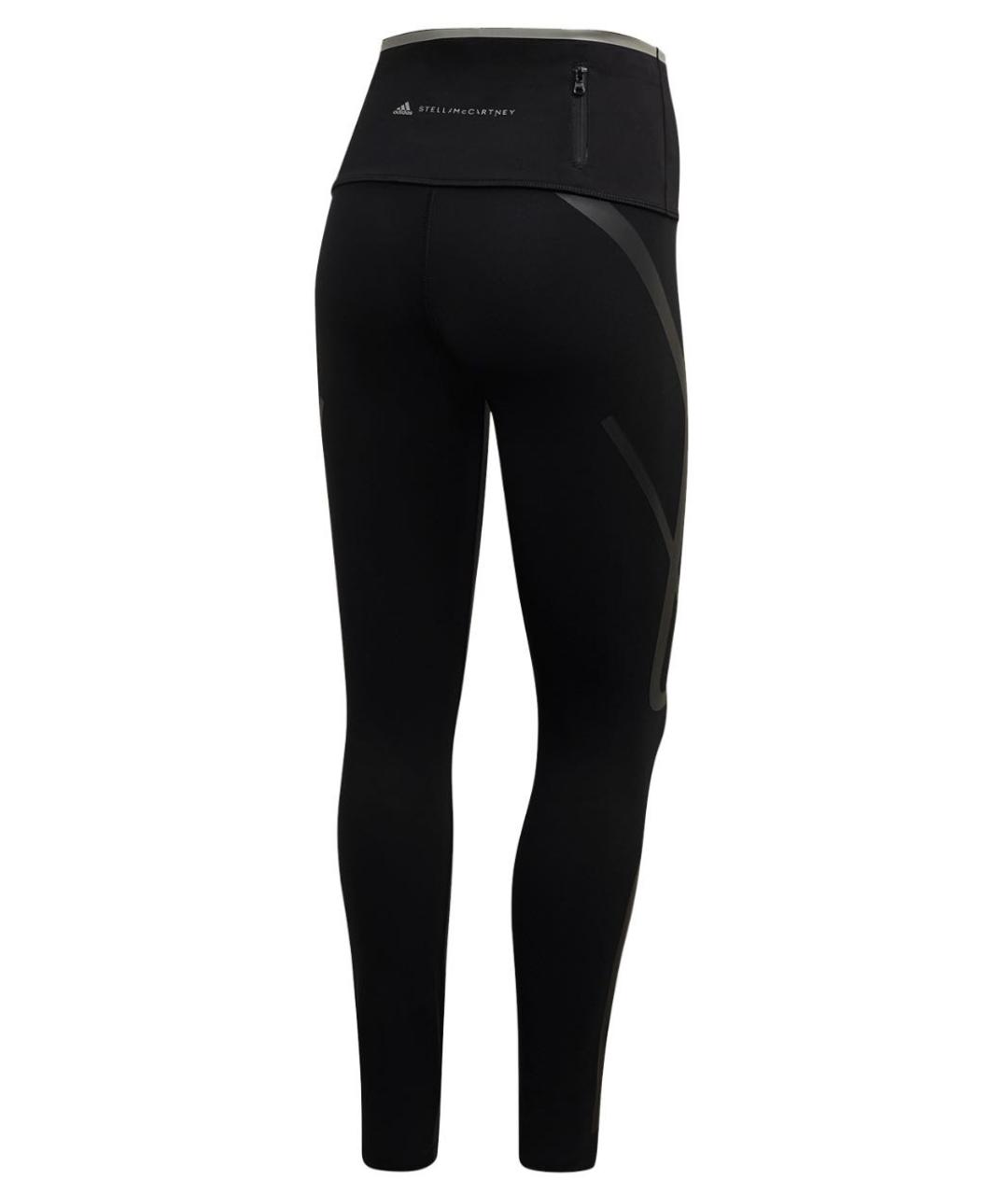 ADIDAS BY STELLA MCCARTNEY Черные леггинсы и велосипедки, фото 3