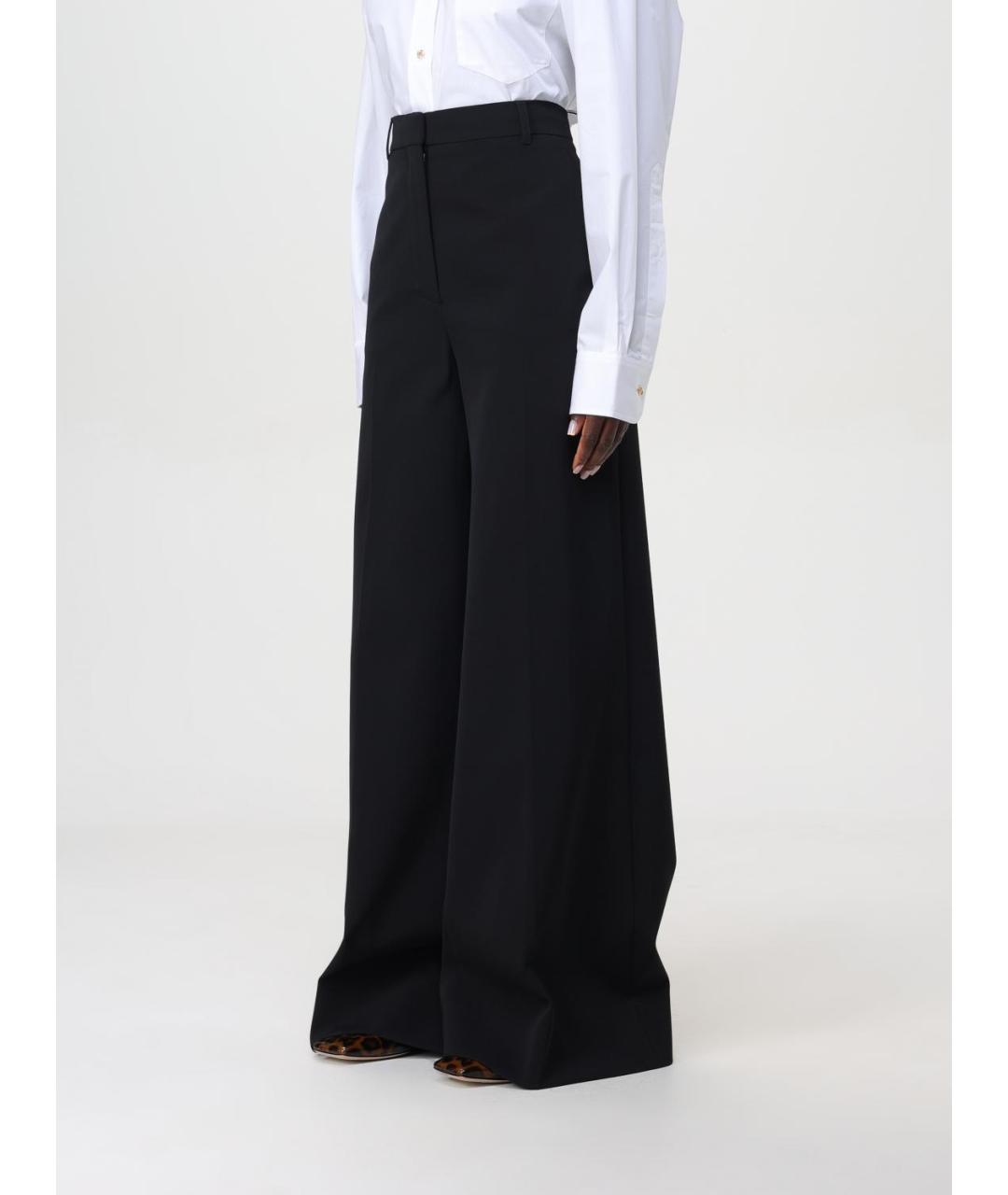 STELLA MCCARTNEY Черные брюки широкие, фото 4