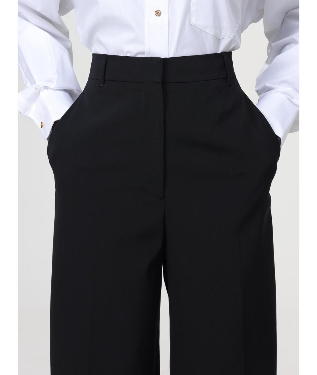 STELLA MCCARTNEY Черные брюки широкие, фото 5