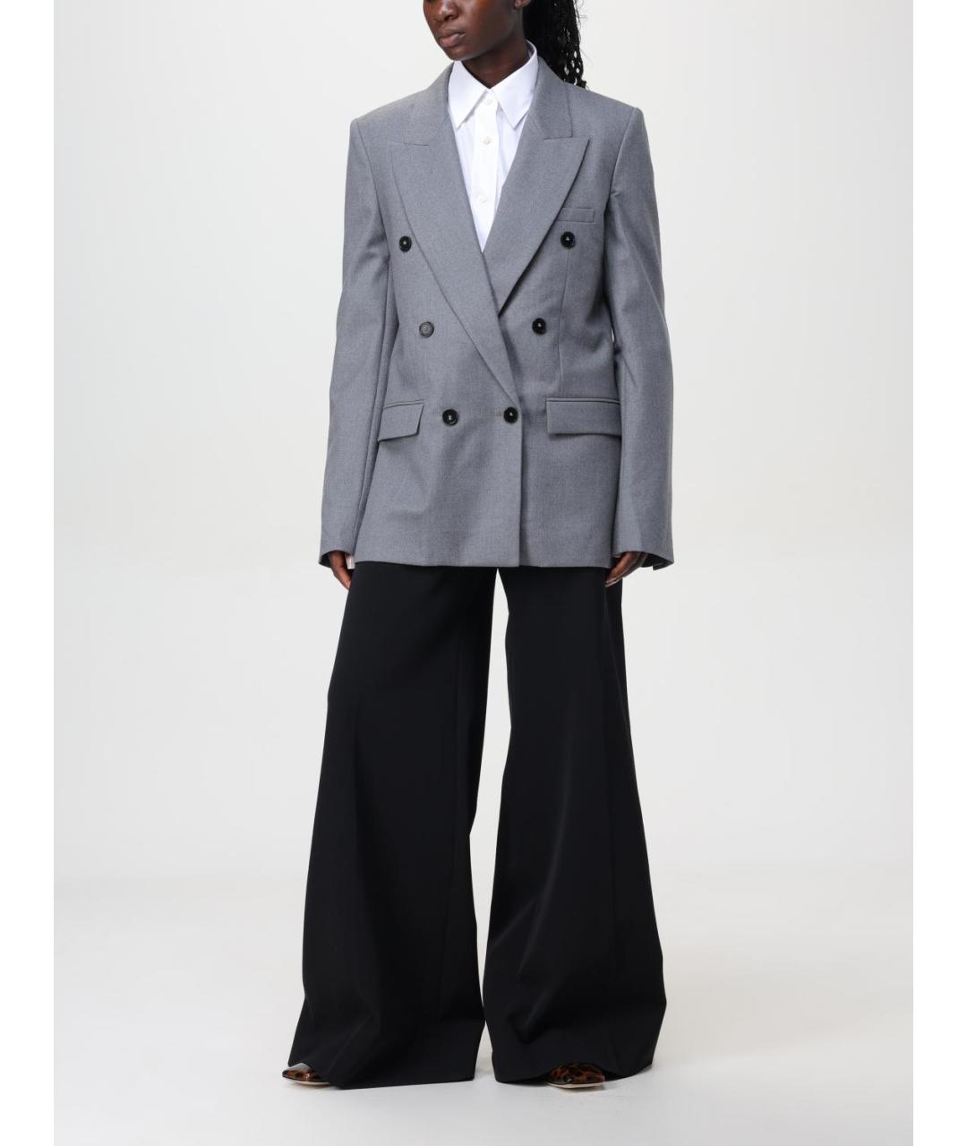STELLA MCCARTNEY Черные брюки широкие, фото 2