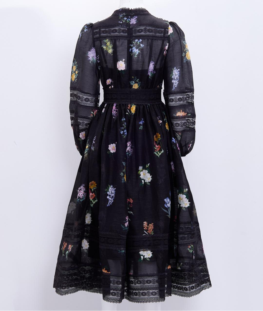 ZIMMERMANN Черный полиэстеровый сарафан, фото 2