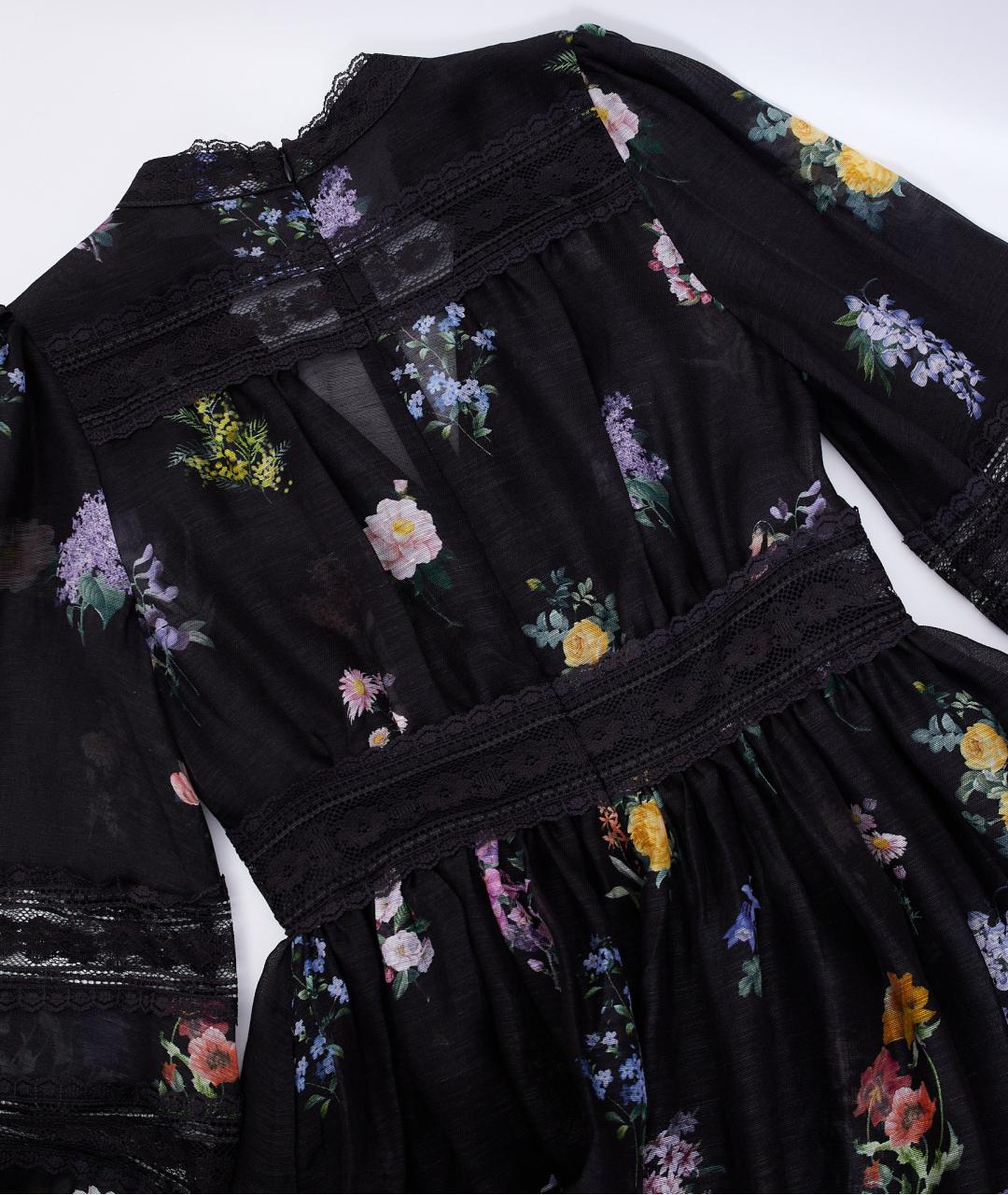 ZIMMERMANN Черный полиэстеровый сарафан, фото 3