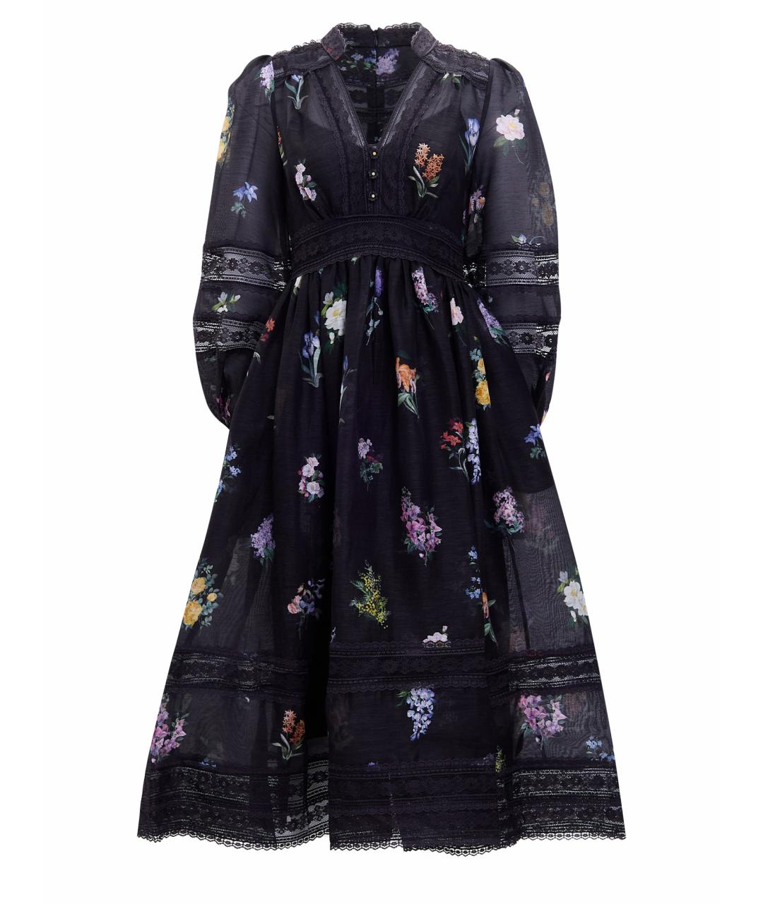 ZIMMERMANN Черный полиэстеровый сарафан, фото 1