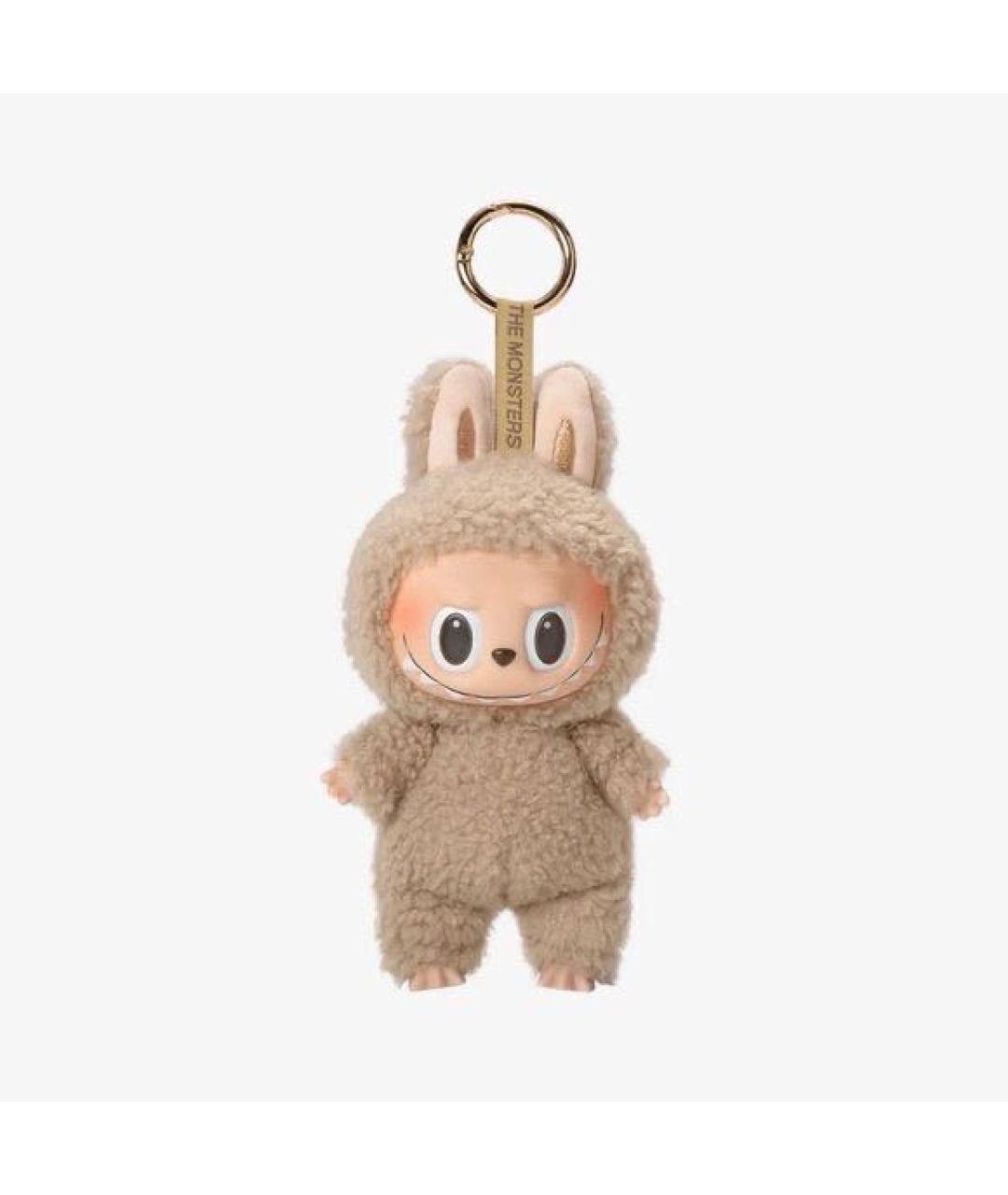 Labubu Бежевый брелок, фото 4