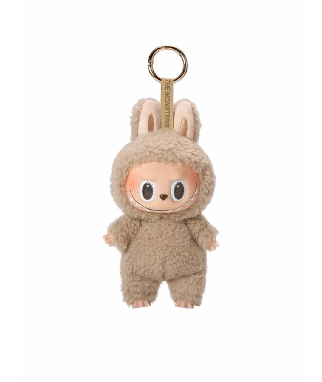 Labubu Бежевый брелок, фото 1