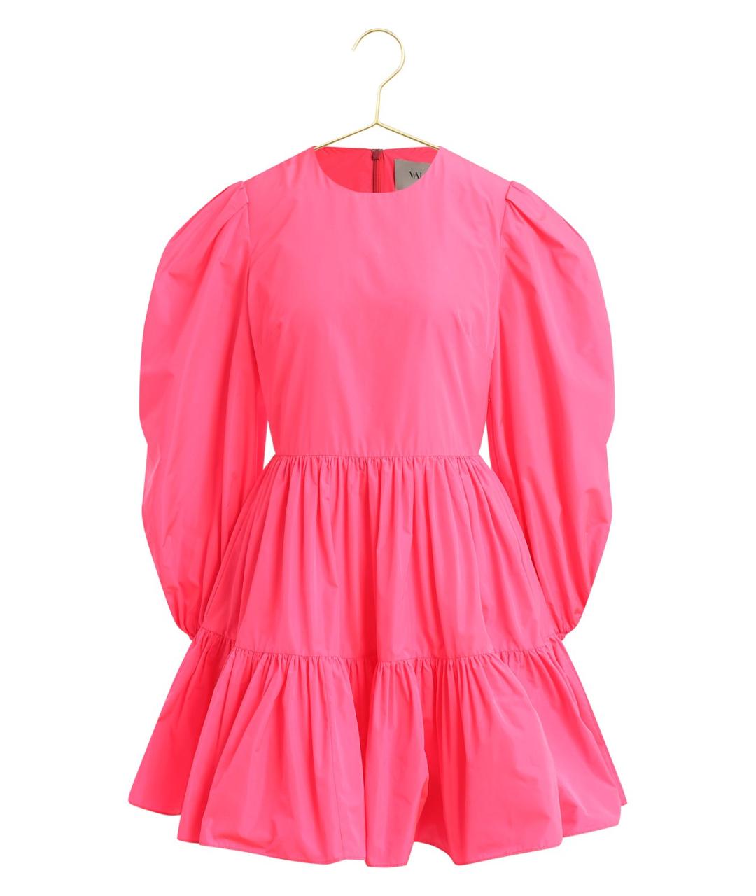 VALENTINO Фуксия хлопковое платье, фото 8