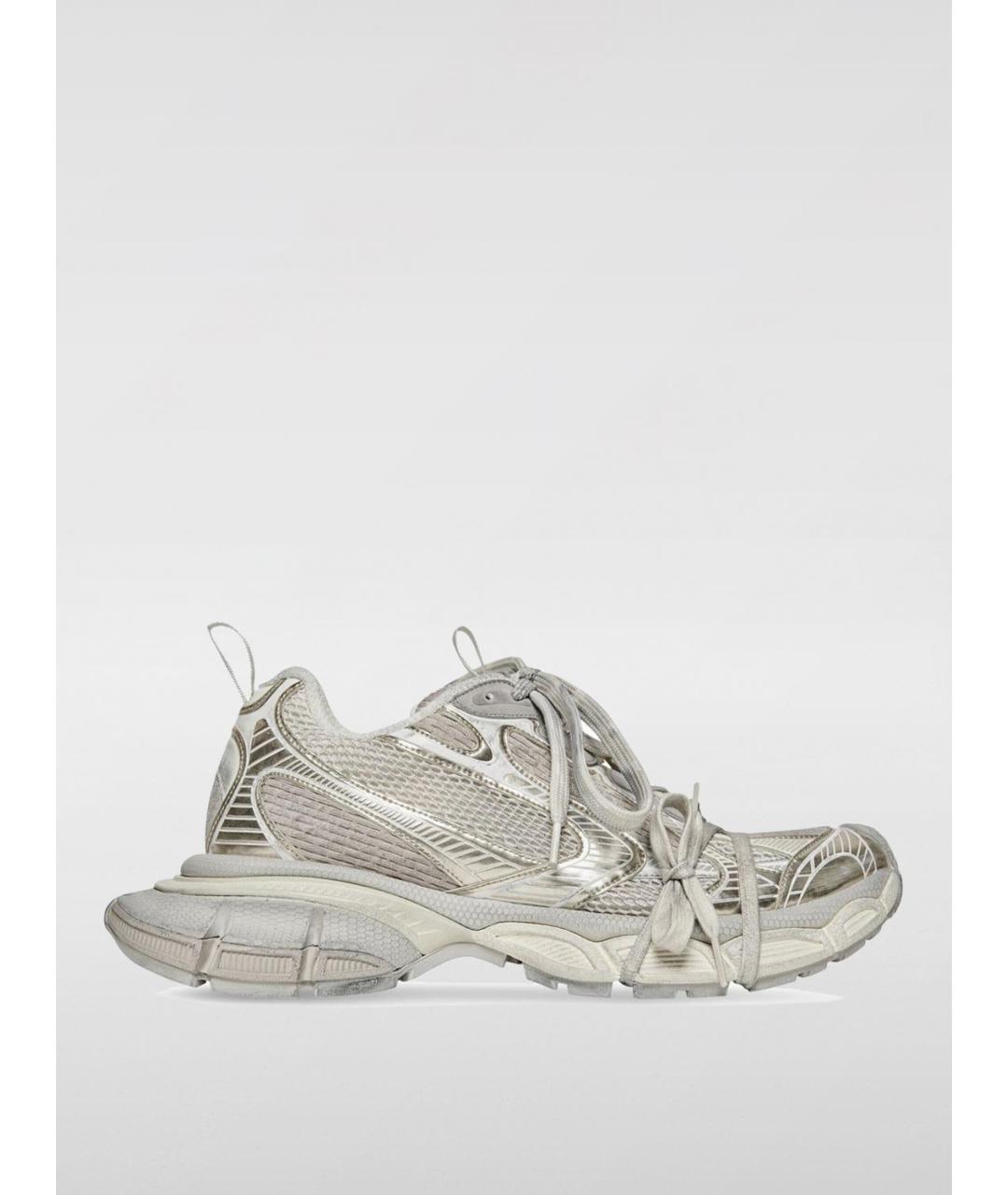 BALENCIAGA Бежевые кроссовки, фото 5
