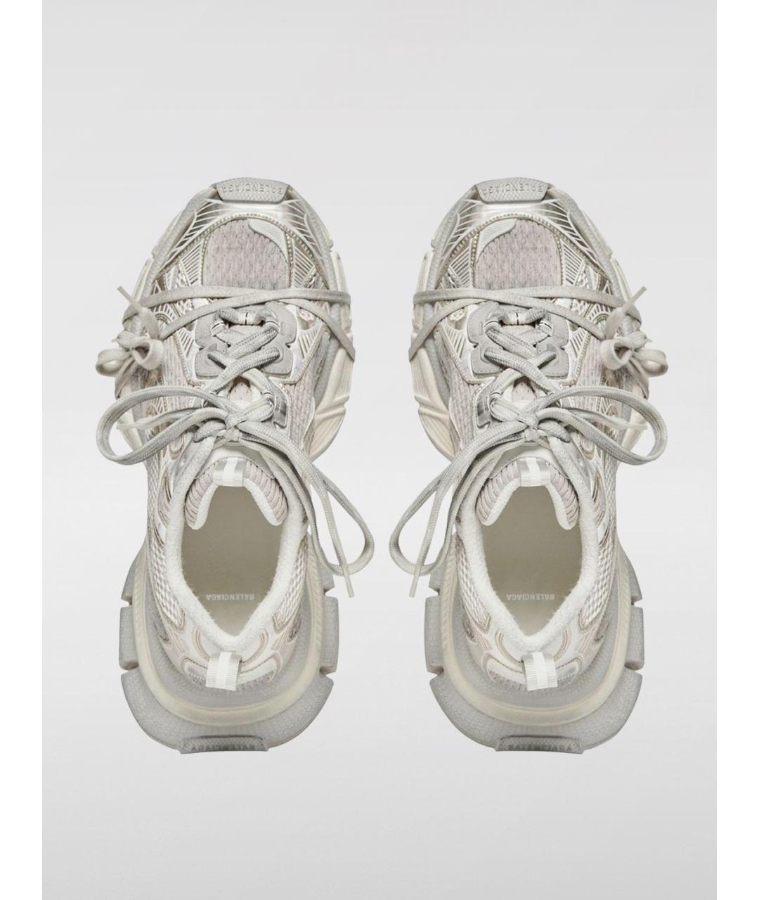 BALENCIAGA Бежевые кроссовки, фото 3
