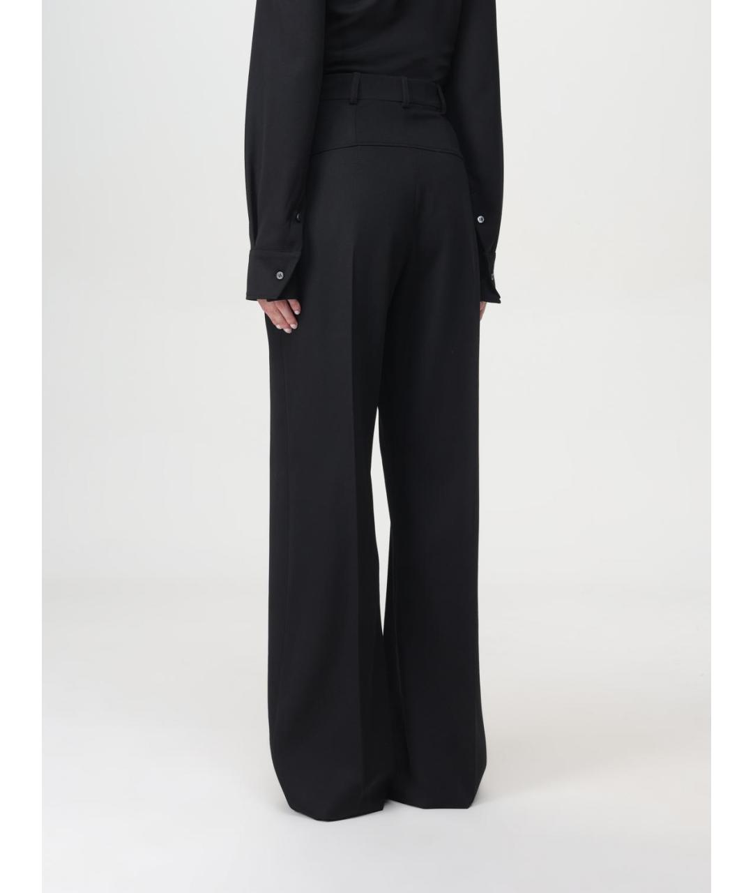 JACQUEMUS Черные прямые брюки, фото 4
