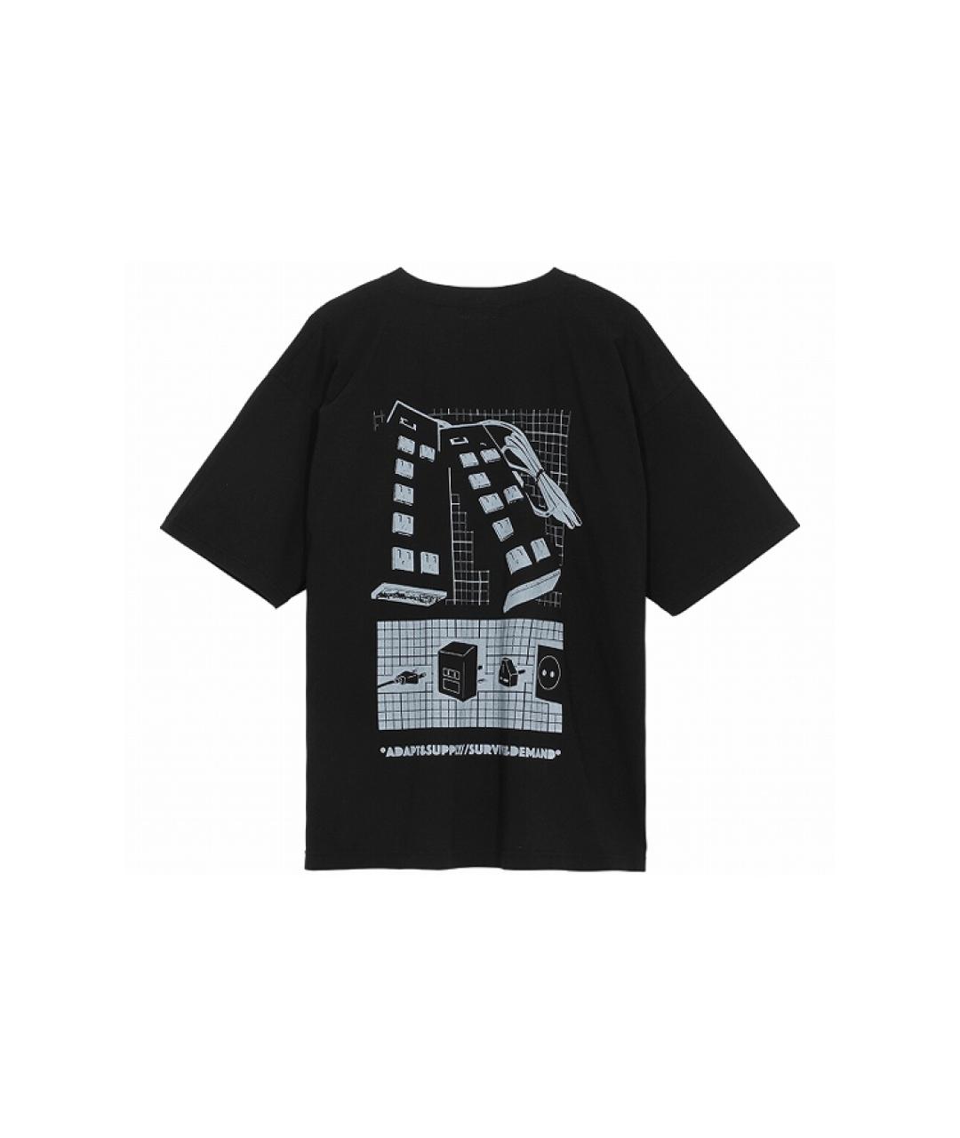 CAV EMPT Черная хлопковая футболка, фото 2