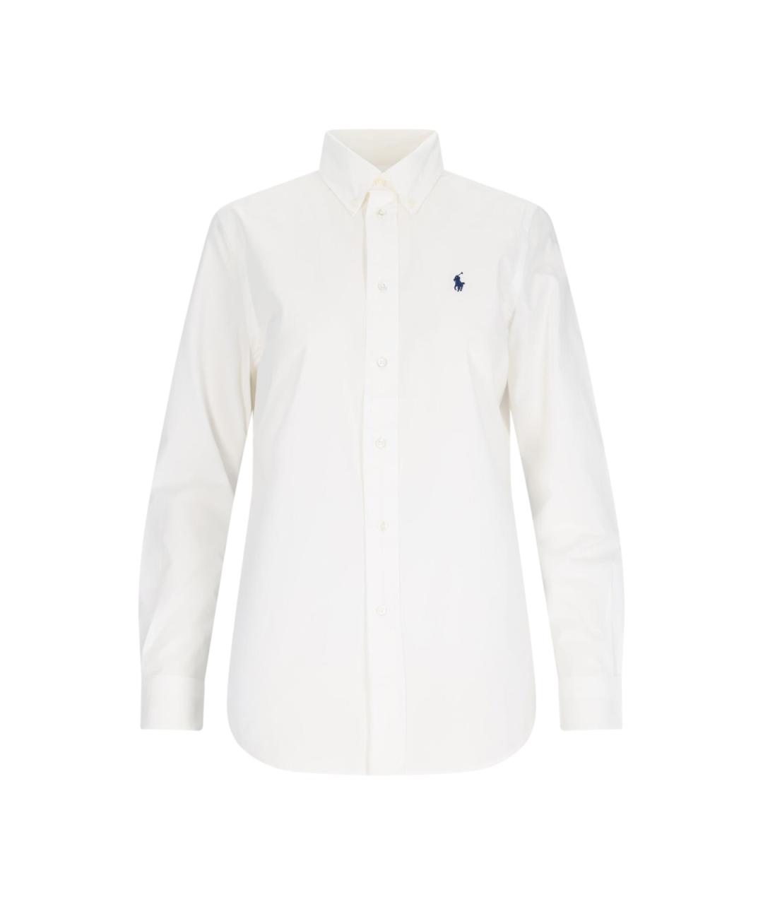 POLO RALPH LAUREN Белая хлопковая рубашка, фото 1