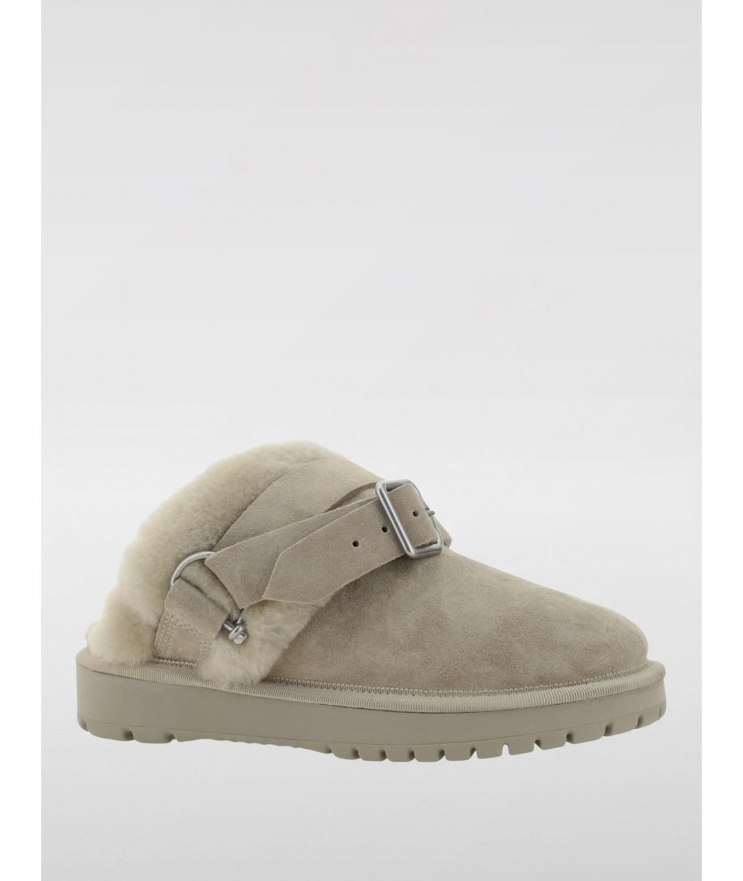 BURBERRY Серые сабо, фото 2