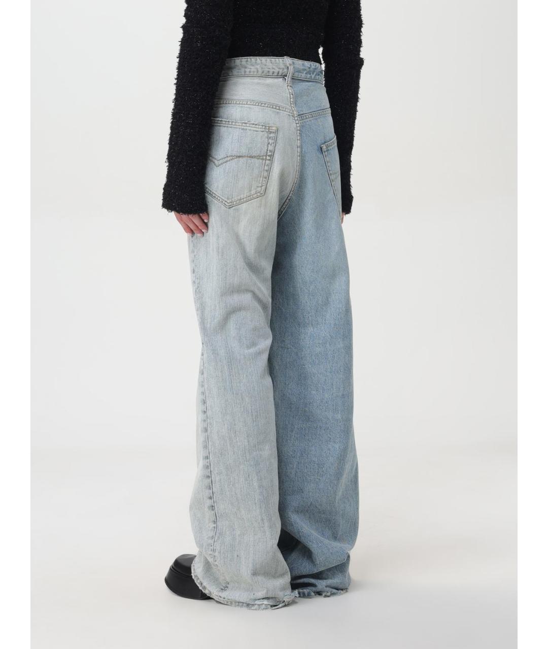 BALENCIAGA Мульти хлопковые прямые джинсы, фото 4