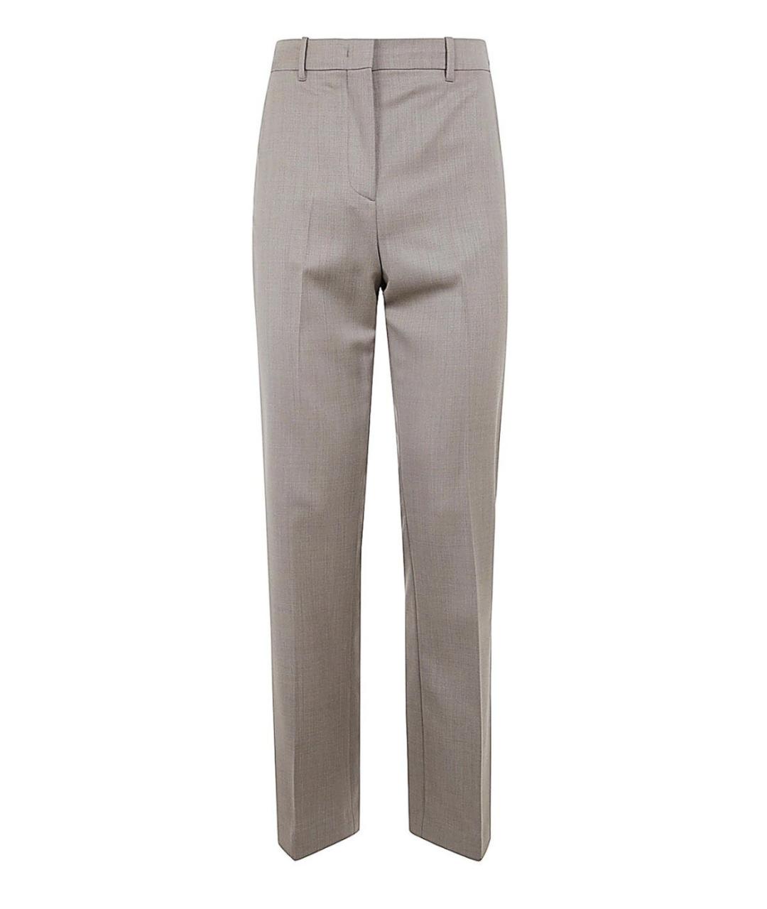 GOLDEN GOOSE DELUXE BRAND Бежевые прямые брюки, фото 1