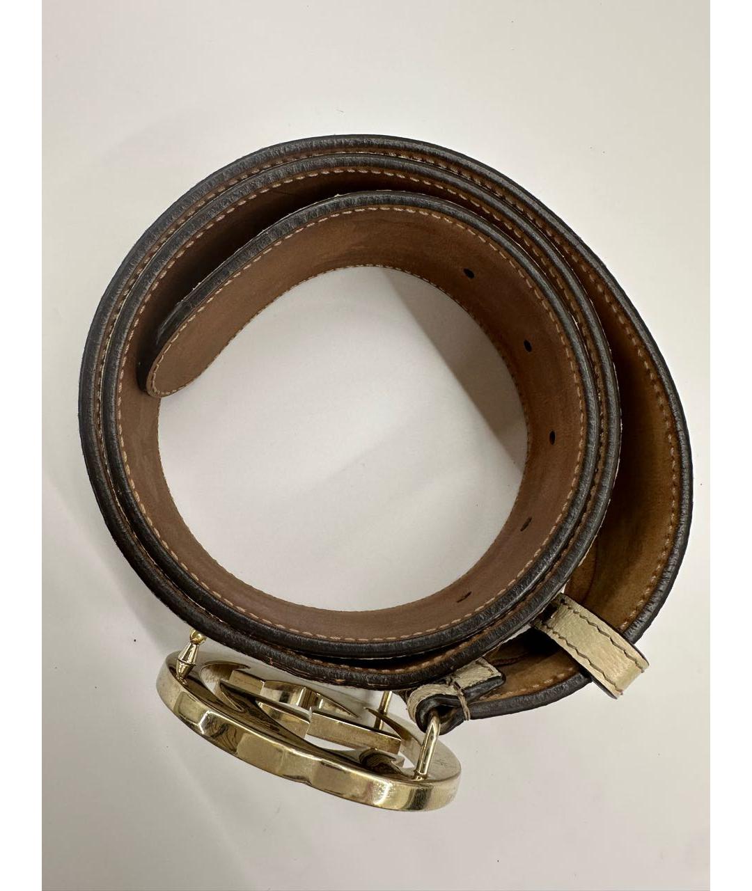 GUCCI Кожаный ремень, фото 7