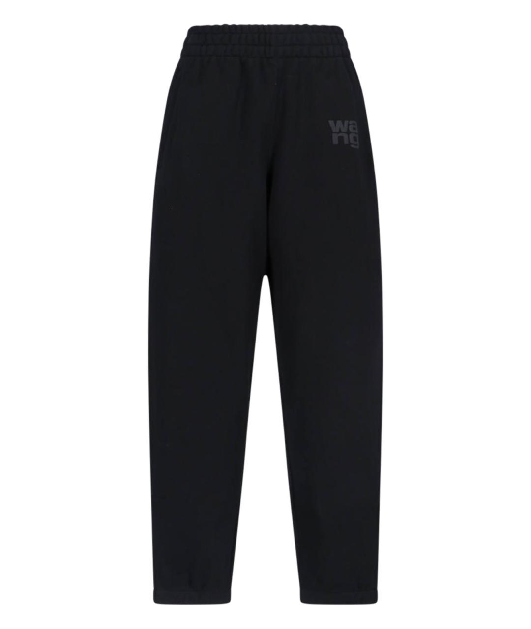 ALEXANDER WANG Черные прямые брюки, фото 1