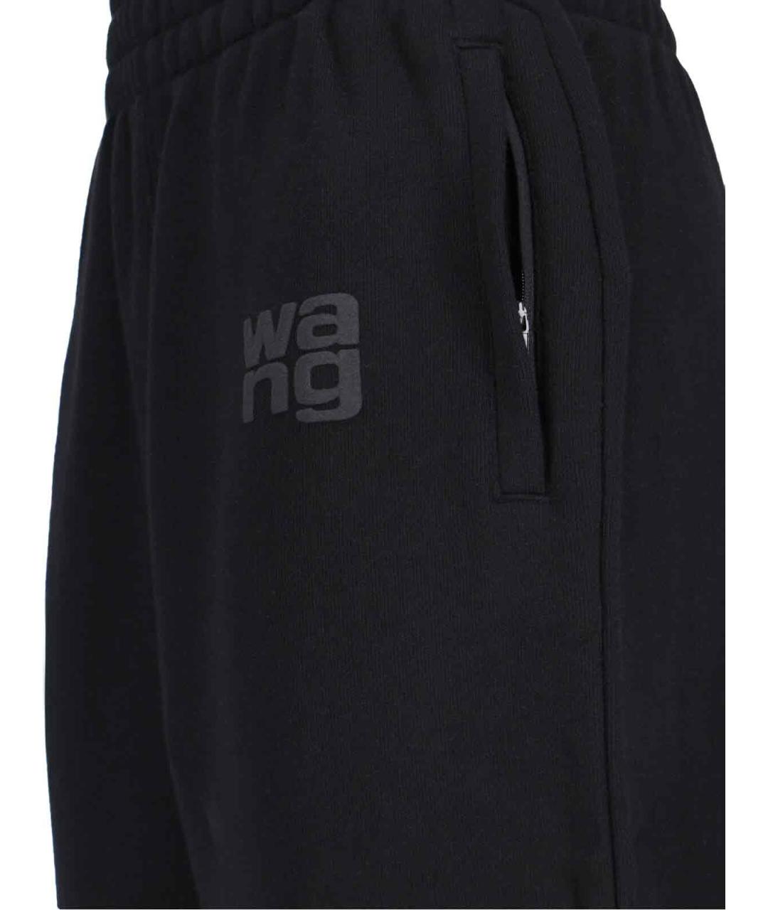 ALEXANDER WANG Черные прямые брюки, фото 3