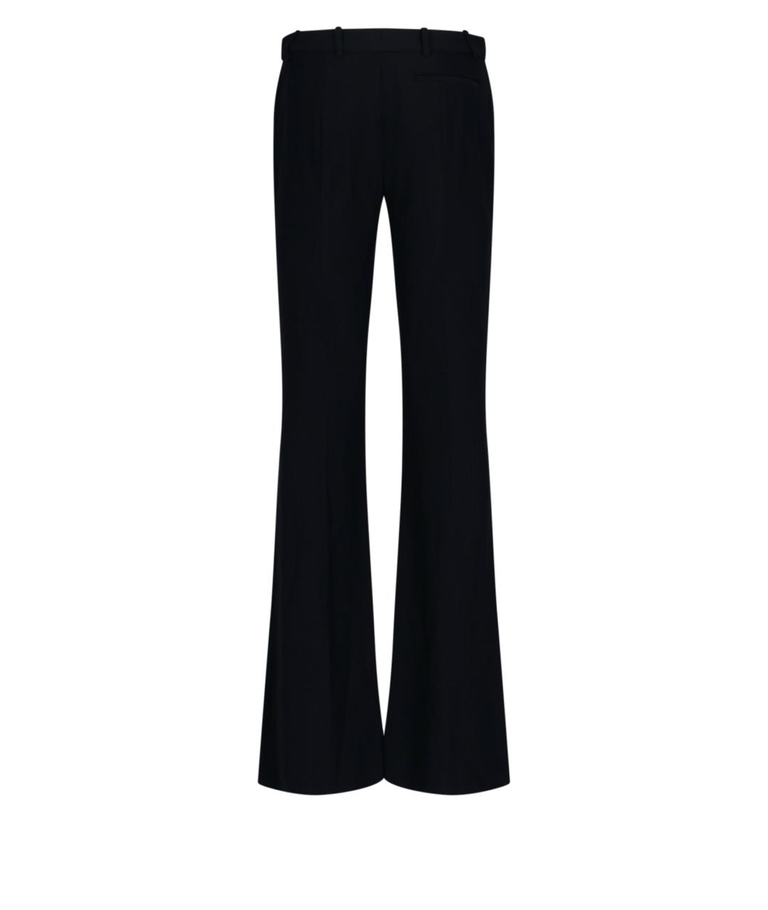 ALEXANDER MCQUEEN Черные прямые брюки, фото 2