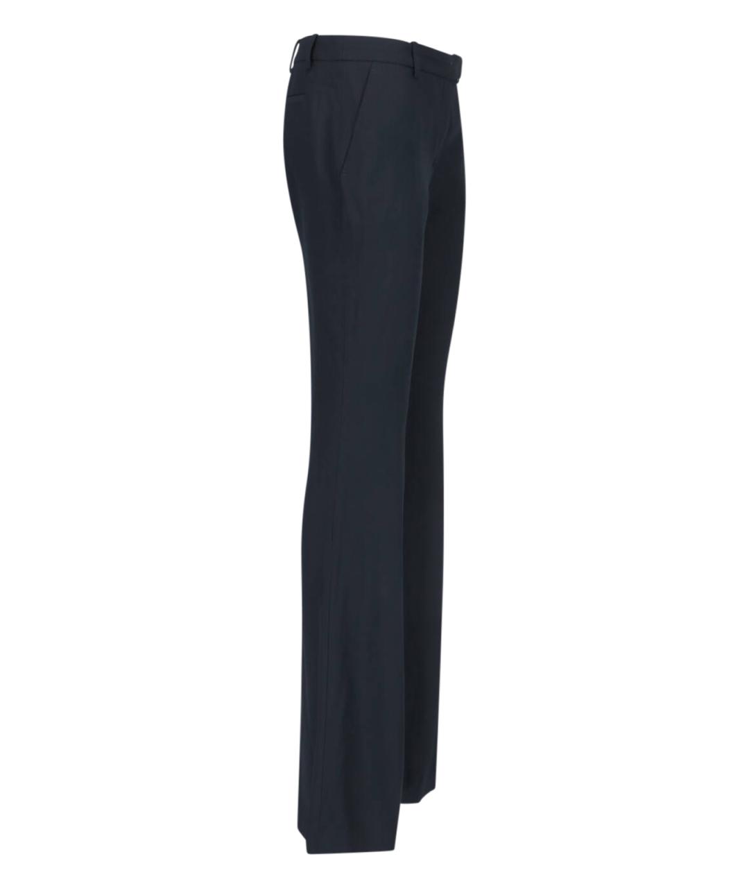 ALEXANDER MCQUEEN Черные прямые брюки, фото 1