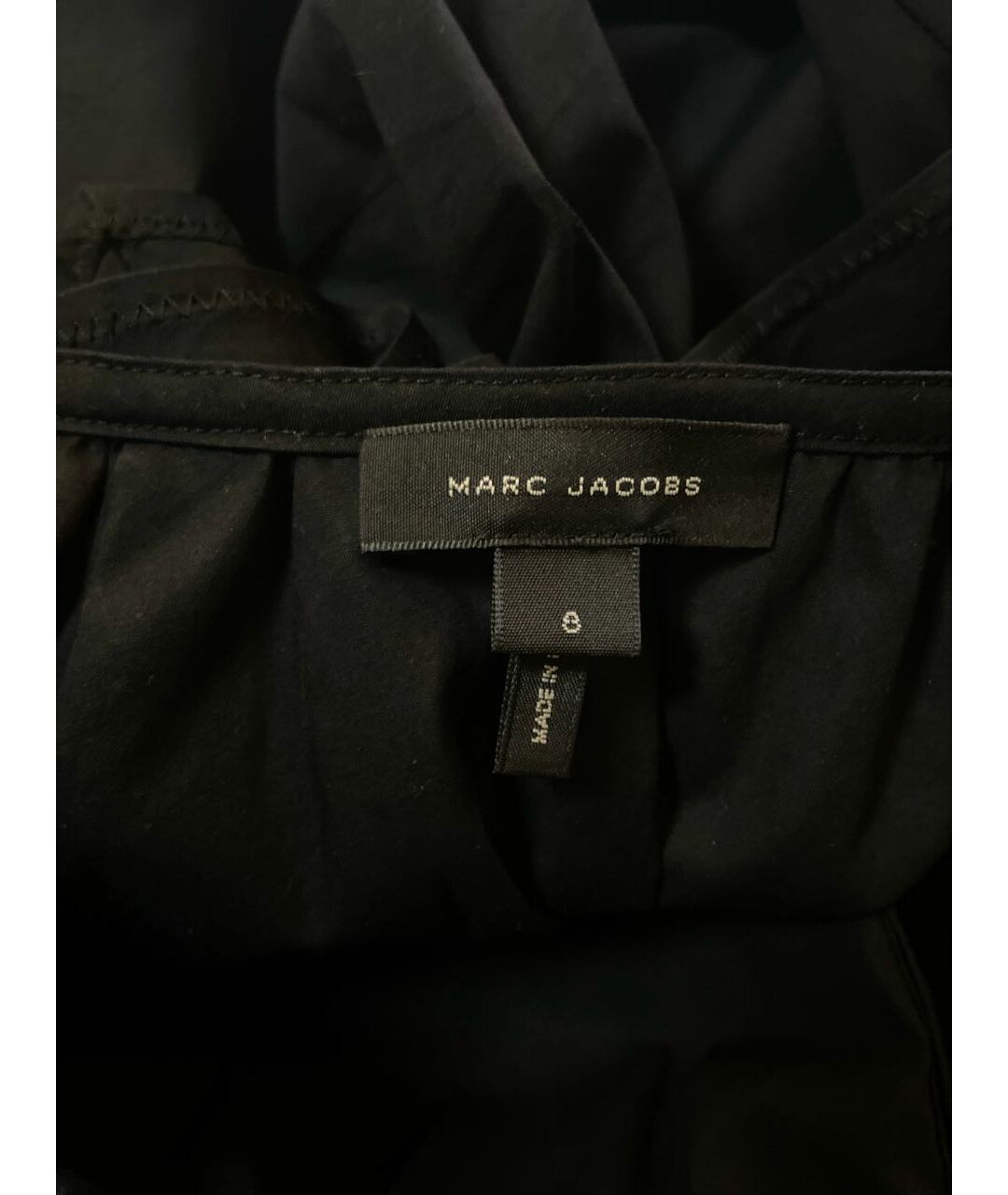 MARC JACOBS Черная хлопковая рубашка, фото 2